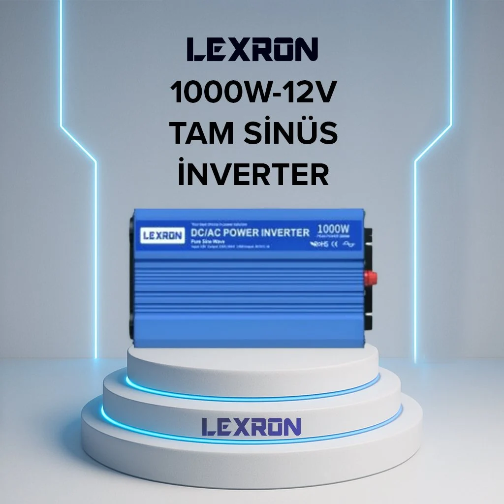 LEXRON  1000W-12V TAM SİNÜS İNVERTER