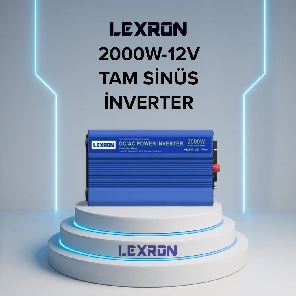 LEXRON 2000W-12V TAM SİNÜS İNVERTER