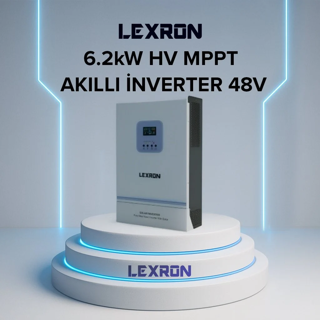 LEXRON 6.2KW HV MPPT AKILLI İNVERTER 48V
