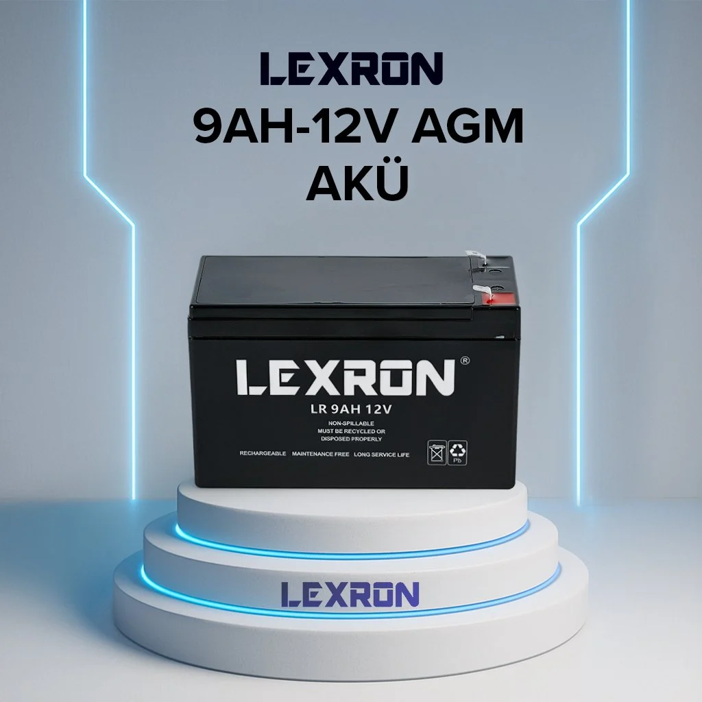 LEXRON 9AH-12V AGM AKÜ