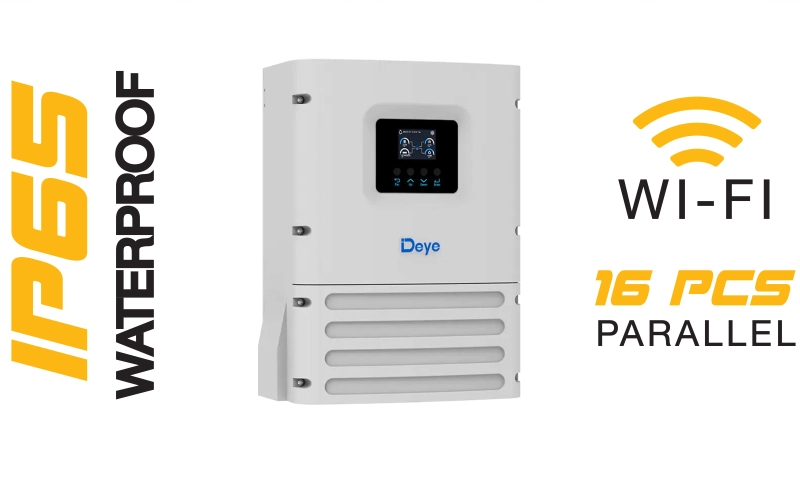 DEYE 48V 6KW TAM SİNUS AKILLI INVERTER Off-Grid (IP65)