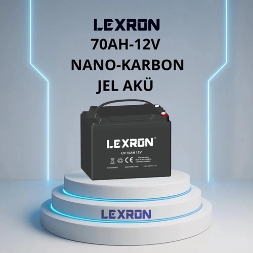 LEXRON 65AH-12V NANO-KARBON JEL AKÜ