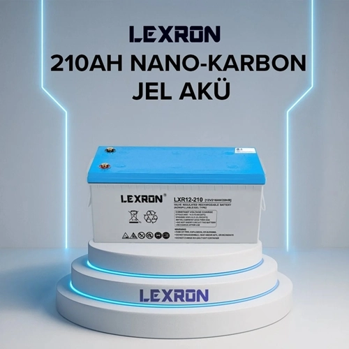 LEXRON 210AH-12V NANO-KARBON JEL AKÜ