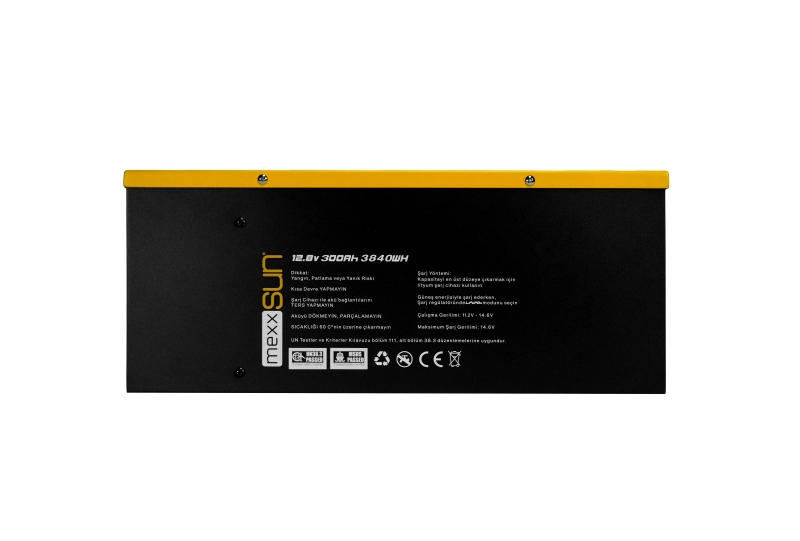 MEXXSUN 12,8V 300Ah LİTYUM BATARYA (LiFePo4) 3840Wh