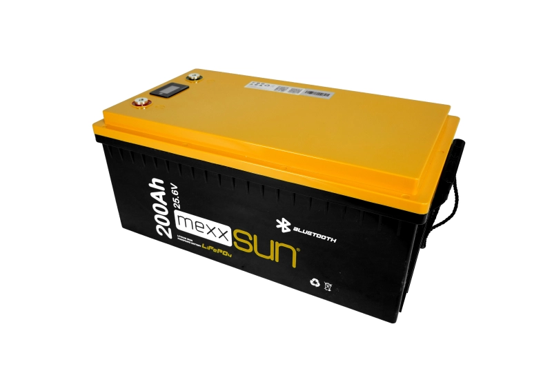 MEXXSUN 25,6V 200Ah LİTYUM BATARYA (LiFePo4) 5120Wh