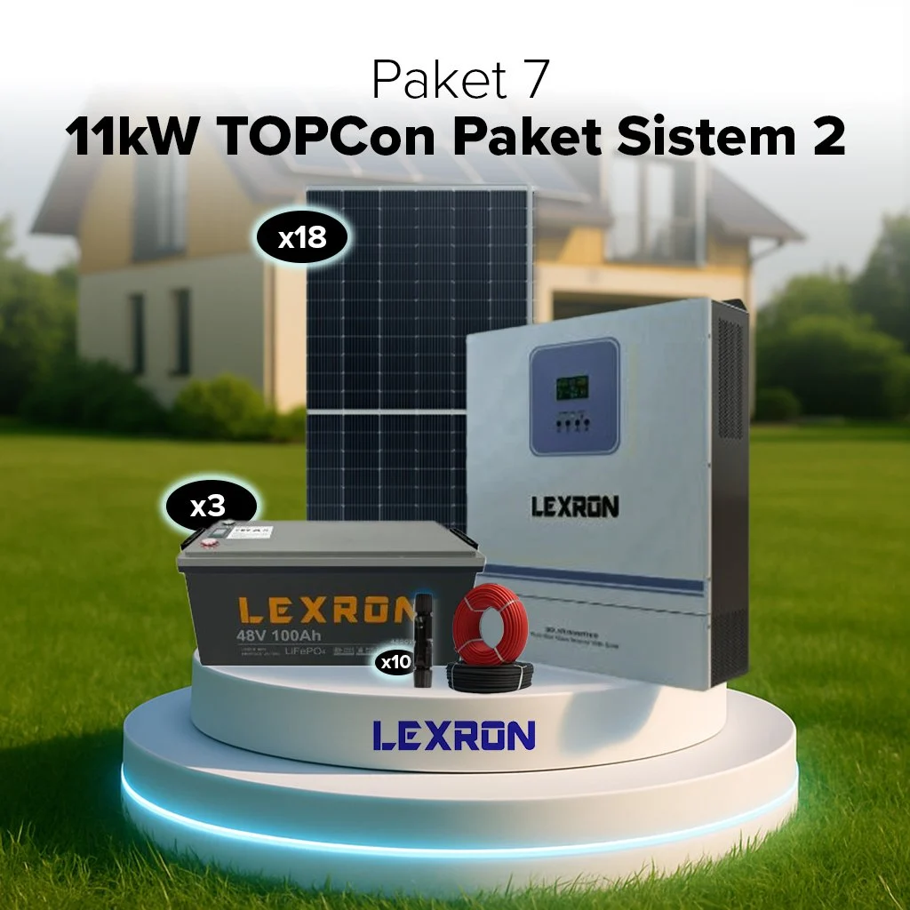 LEXRON 11kW TOPCON PAKET SİSTEM 2 (PAKET 7)
