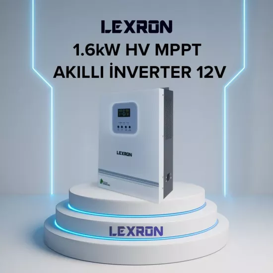 LEXRON 1.6KW HV MPPT AKILLI İNVERTER 12V