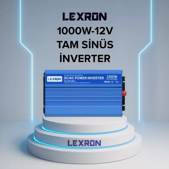 LEXRON  1000W-12V TAM SİNÜS İNVERTER