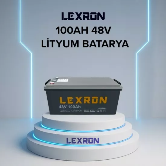 LEXRON 100AH 48V LİTYUM BATARYA
