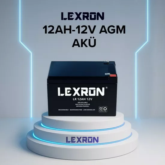 LEXRON 12AH-12V AGM AKÜ