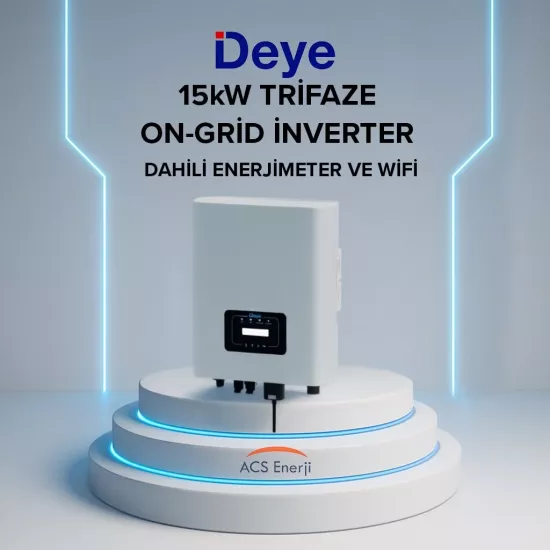 DEYE 15KW ON-GRİD TRİFAZE İNVERTER