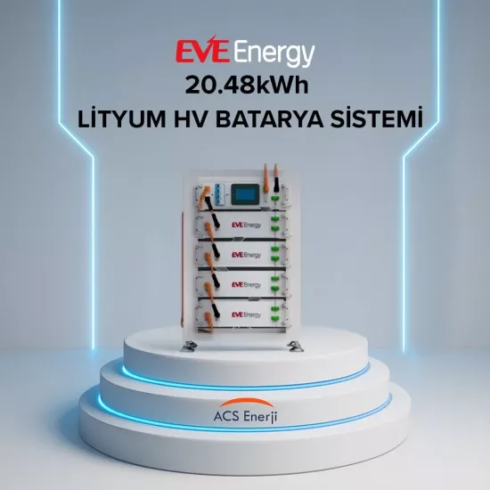 EVE 20.48kWh LİTYUM BATARYA SİSTEMİ