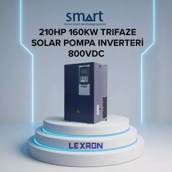 LEXRON SMART 210HP 160KW SOLAR POMPA INVERTERİ (YENİ NESİL)