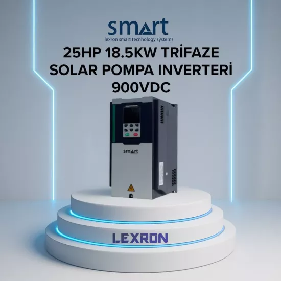 LEXRON SMART 25HP 18.5KWSOLAR POMPA INVERTER (YENİ NESİL)