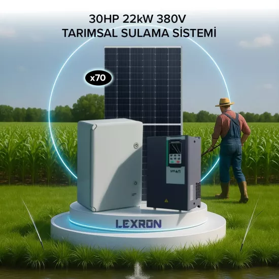 LEXRON 30HP 22kW (380V) TARIMSAL SULAMA SİSTEMİ