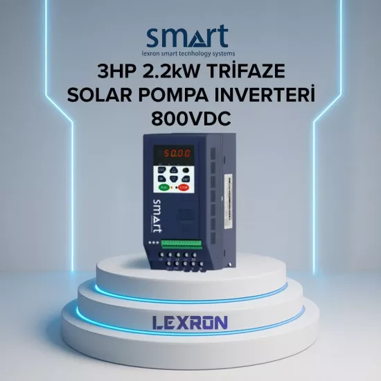 LEXRON SMART 3HP 2.2KW (380V) SOLAR POMPA INVERTERİ