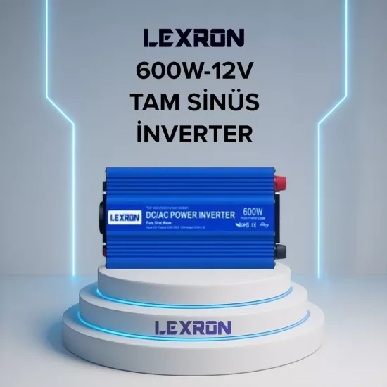 LEXRON 600W-12V TAM SİNÜS İNVERTER
