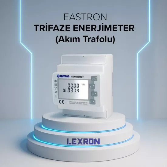 EASTRON TRİFAZE ENERJİ METRE