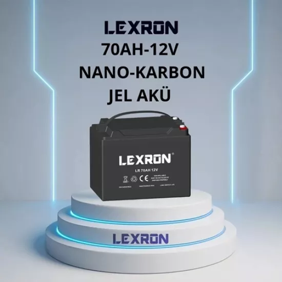LEXRON 65AH-12V NANO-KARBON JEL AKÜ