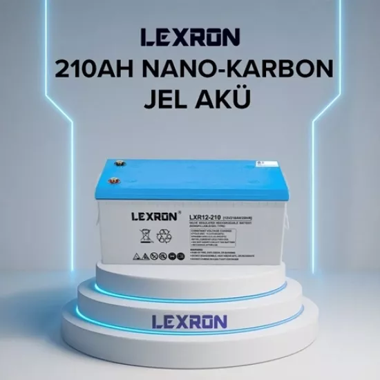 LEXRON 210AH-12V NANO-KARBON JEL AKÜ