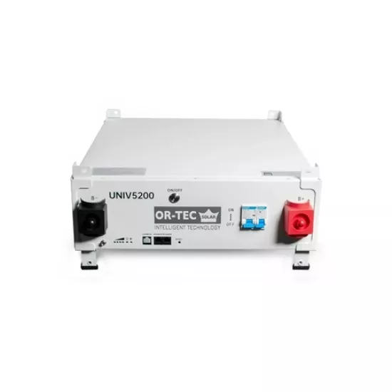 5.2 kWh 51.2 V 102 Ah RACK (KASET) TİPİ LİTYUM BATARYA - UNIV SERİSİ