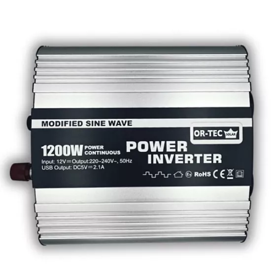 OR-TEC 12 V 1200WATT MODİFİYE SİNÜS İNVERTER