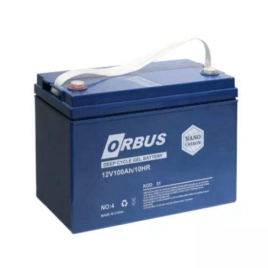 ORBUS 12V 100AH JEL AKÜ