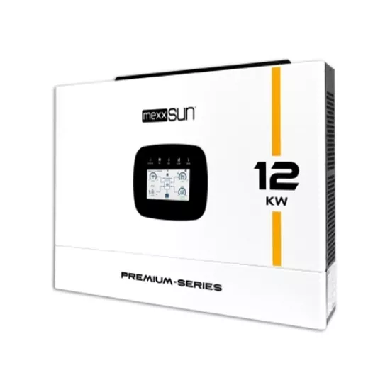 MEXXSUN 48V 12kW PREMIUM TAM SİNUS AKILLI INVERTER (Wi-Fi/ Dual Output)