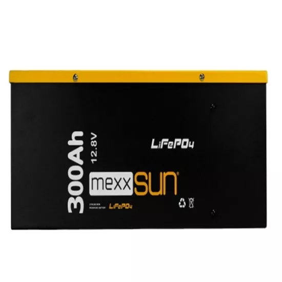 MEXXSUN 12,8V 300Ah LİTYUM BATARYA (LiFePo4) 3840Wh