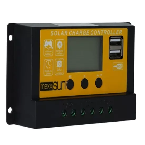 MEXXSUN 10A 12/24V PWM ŞARJ KONTROL CİHAZI