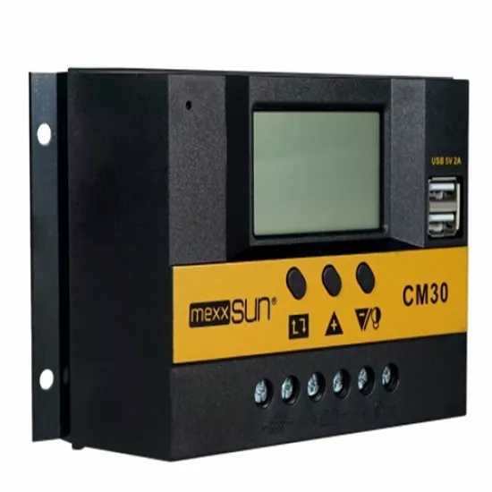MEXXSUN 30A 12/24V PWM ŞARJ KONTROL CİHAZI