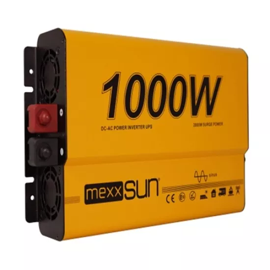 MEXXSUN 12V 1000W TAM SİNÜS UPS KARAVAN INVERTER (Remote Ekran)