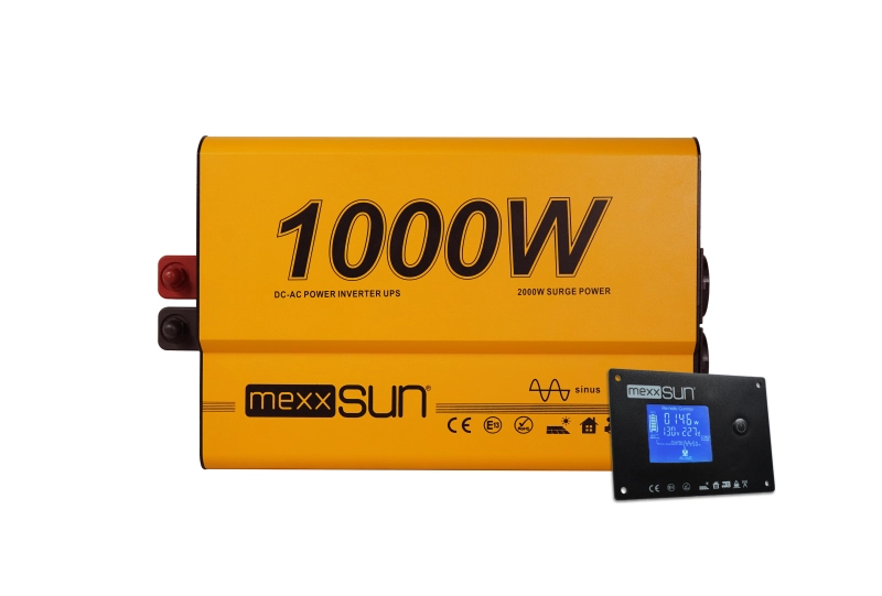 MEXXSUN 12V 1000W TAM SİNÜS UPS KARAVAN INVERTER (Remote Ekran)