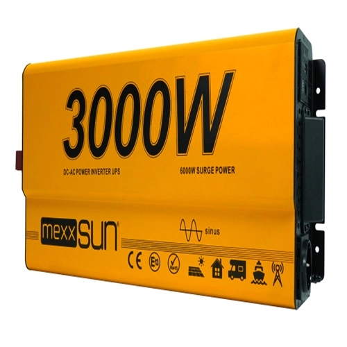 MEXXSUN 12V 3000W TAM SİNÜS UPS KARAVAN INVERTER (Remote Ekran)