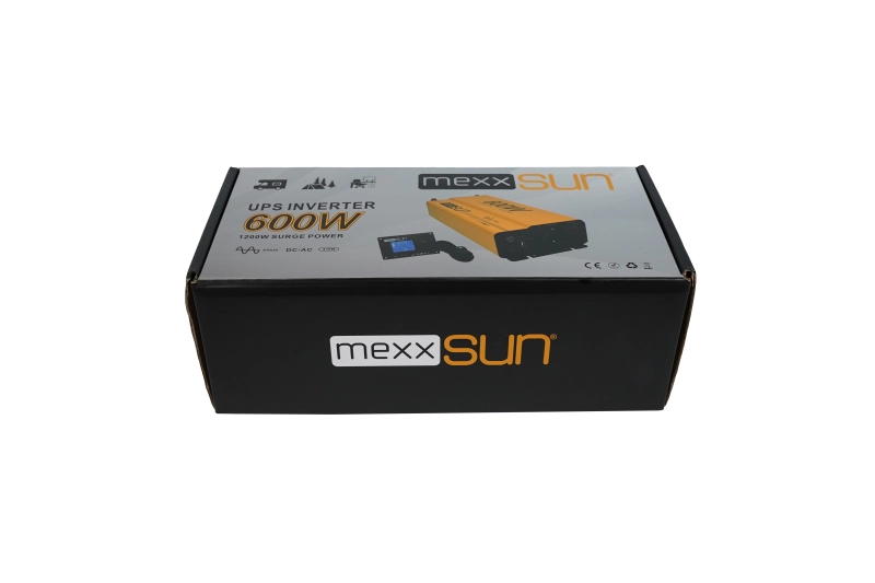 MEXXSUN 12V 600W TAM SİNÜS UPS KARAVAN INVERTER (Remote Ekran)